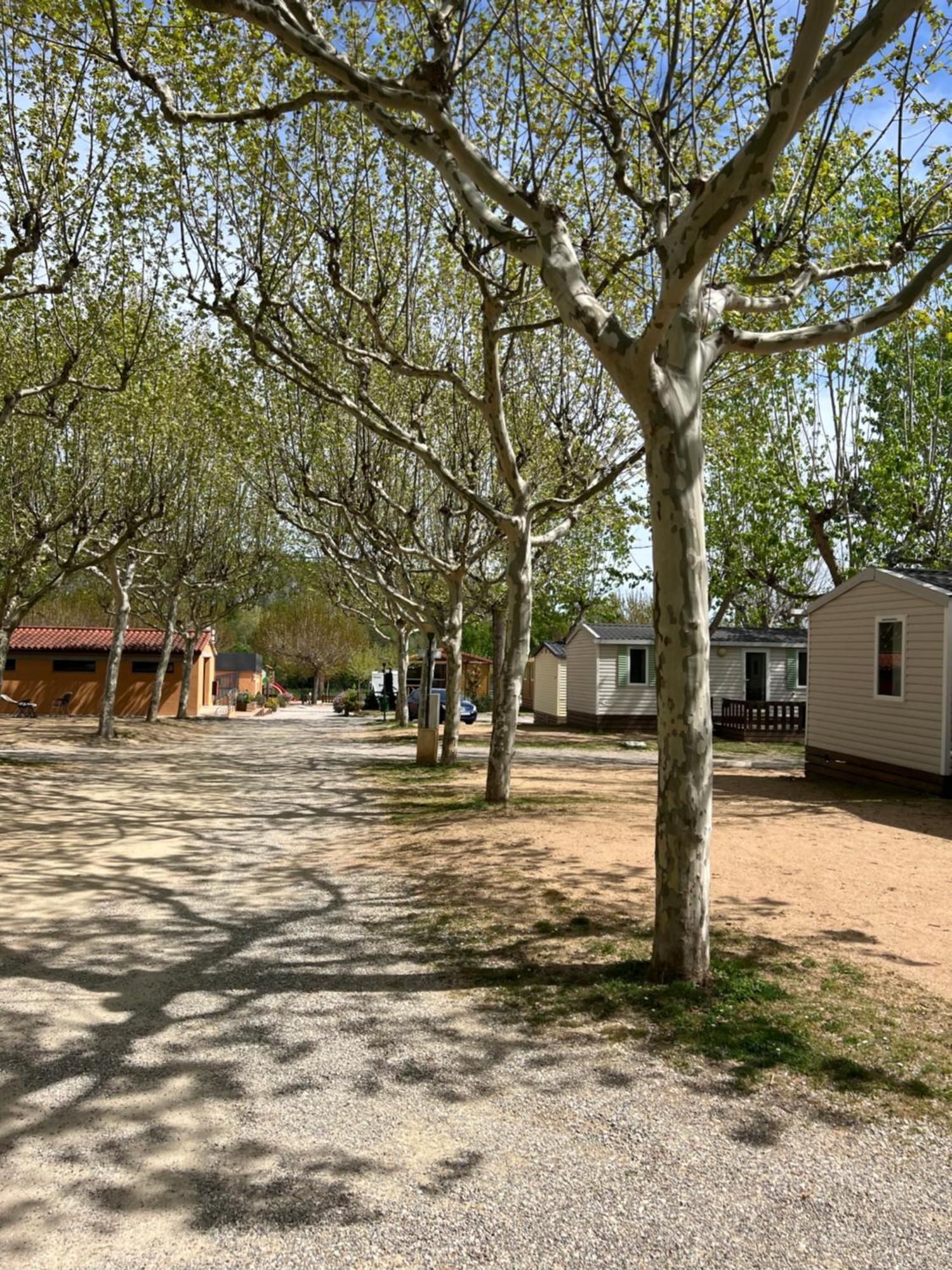 Camping Bungalow El Llac De Banyoles Porqueres Екстериор снимка